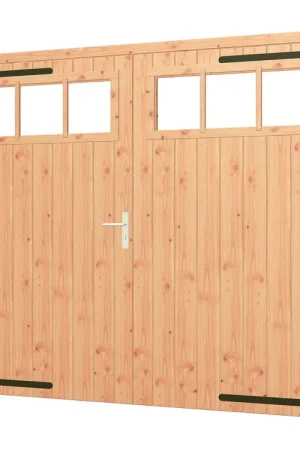 Betrouwbaar Trendhout Opgeklampte Dubbele Deur XL Met Bovenraam 254 x 217 cm (2540 x 2170 mm)